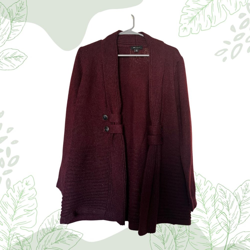 Burgundy Cardigan - Never Worn!